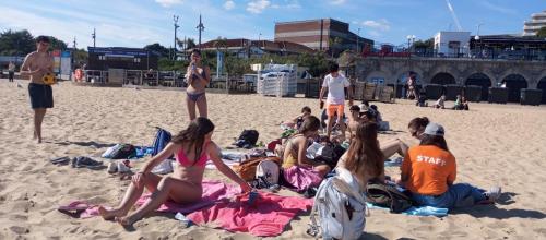 Day 12 , school time, enjoying traditional EnglishTea & beach time